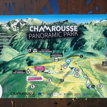 L Evidence, Chaleureux 4 A 5 Couchages, 1 Chambre, Cellier, Vue Degagee, Parking Gratuit Chamrousse